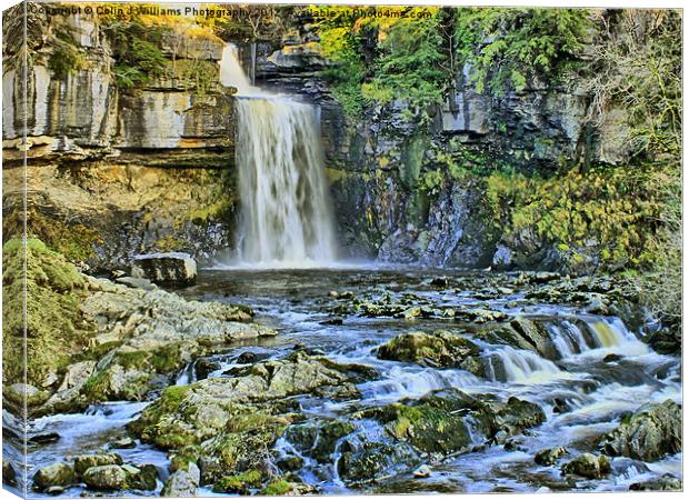 Thornton Force Ingleton Canvas Print by Colin Williams Photography