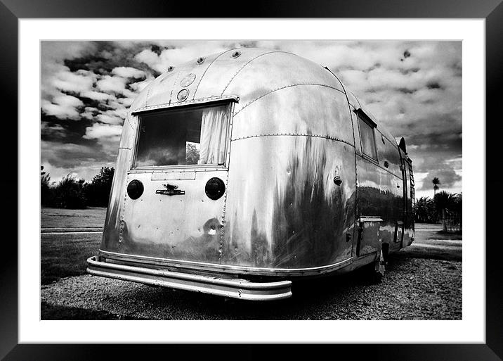 Classic Airstream Framed Mounted Print by Jon Short