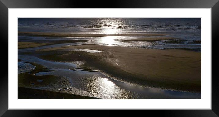 Reflection Framed Mounted Print by Andrew Rotherham