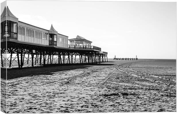 St Annes pier Canvas Print by Andrew Rotherham