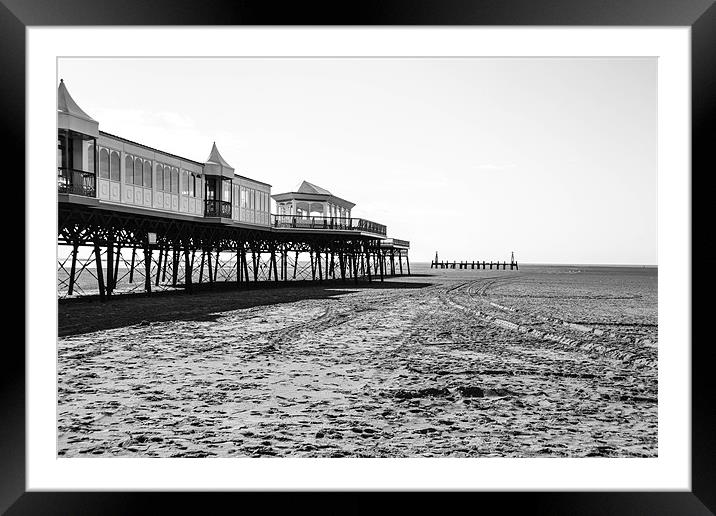 St Annes pier Framed Mounted Print by Andrew Rotherham