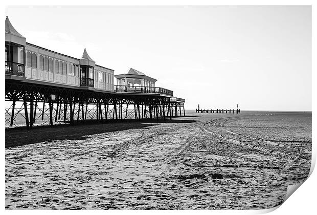 St Annes pier Print by Andrew Rotherham