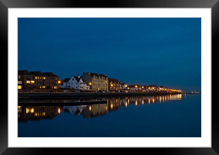 West Kirby reflected Framed Mounted Print by Paul Farrell Photography