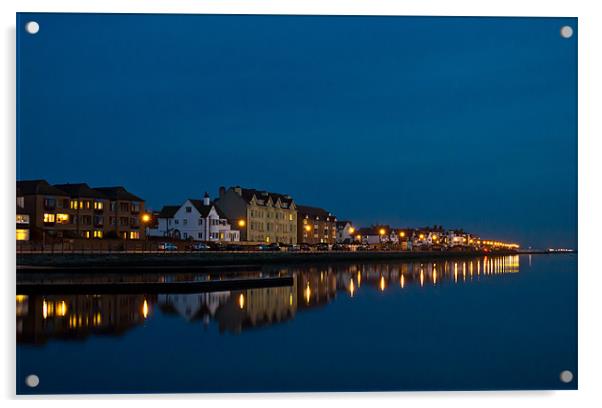 West Kirby reflected Acrylic by Paul Farrell Photography