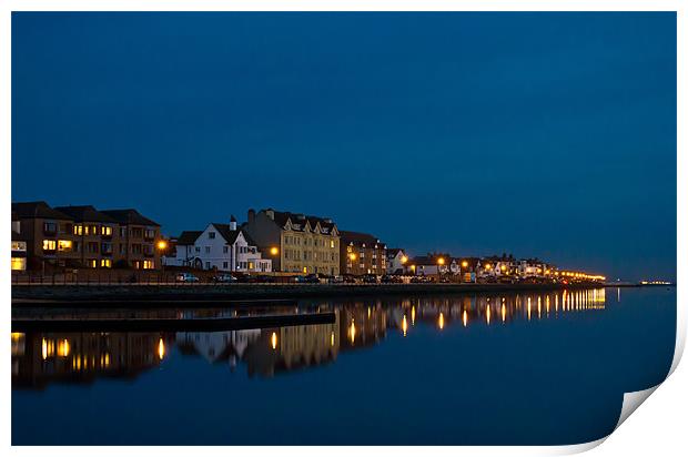 West Kirby reflected Print by Paul Farrell Photography