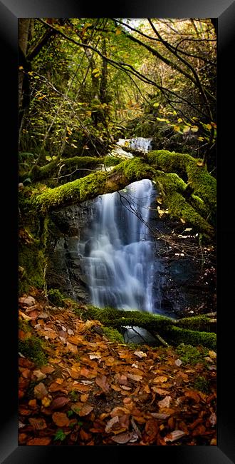 Waterfall at Reelig Framed Print by Macrae Images
