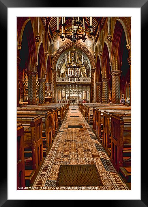 Pugin church Framed Mounted Print by Colin Chipp