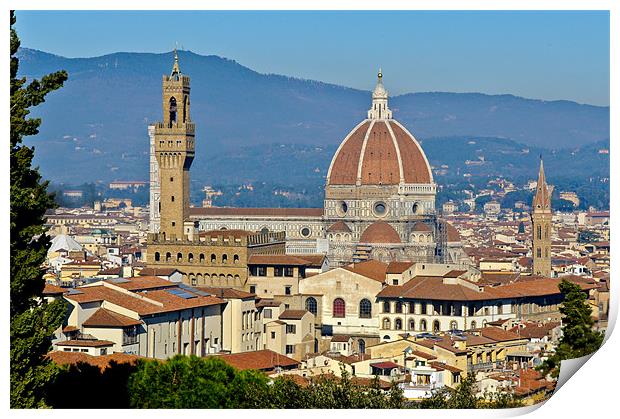 Duomo Florence Print by Gary Eason