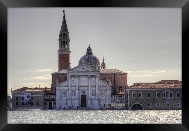 Basilica of San Giorgio Maggiore Framed Print by Tom Gomez
