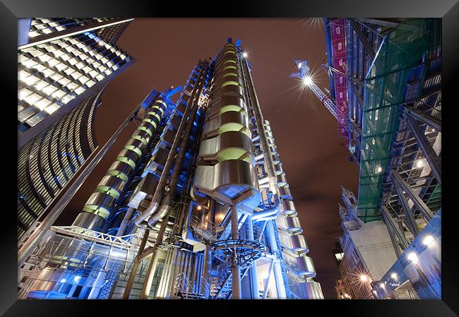 Lloyds Building Framed Print by Gary Mather