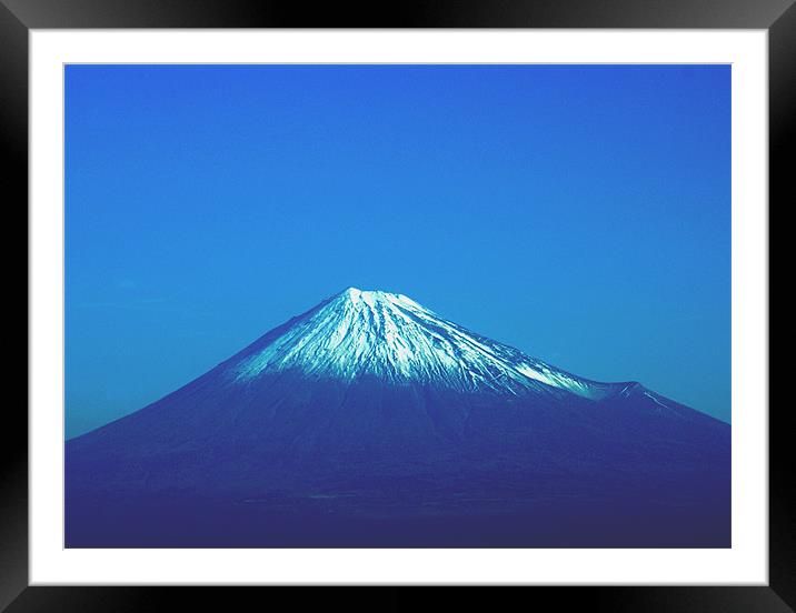 Snow-capped Fuji Framed Mounted Print by Daniel Gilroy