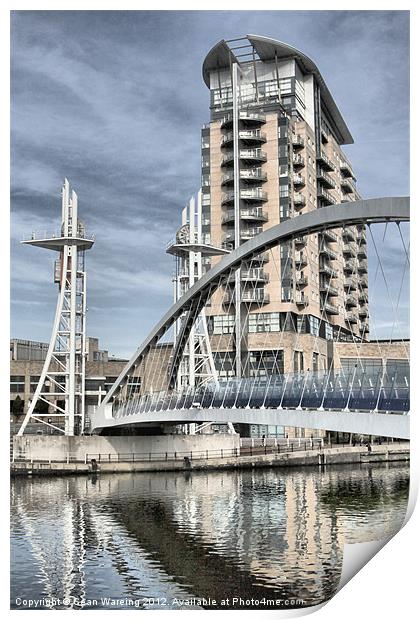 The Quays Print by Sean Wareing