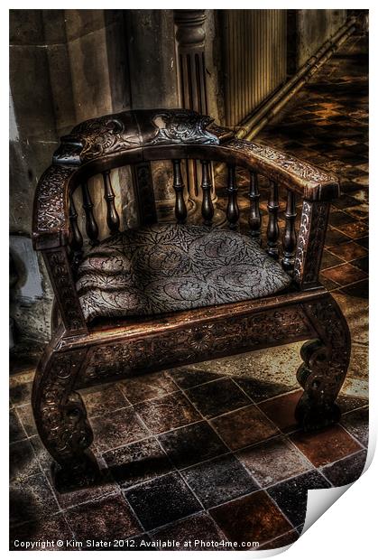 The Old Chair Print by Kim Slater