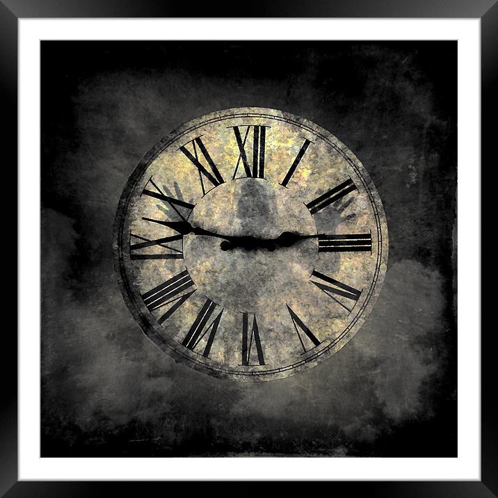 Trapped in Time Framed Mounted Print by Debra Kelday