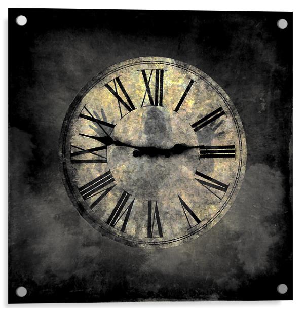 Trapped in Time Acrylic by Debra Kelday
