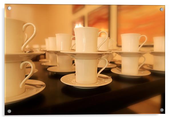 Coffee served in the Lounge Acrylic by Arfabita  
