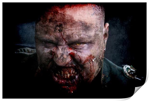 Zombie General II Print by Maria Tzamtzi Photography