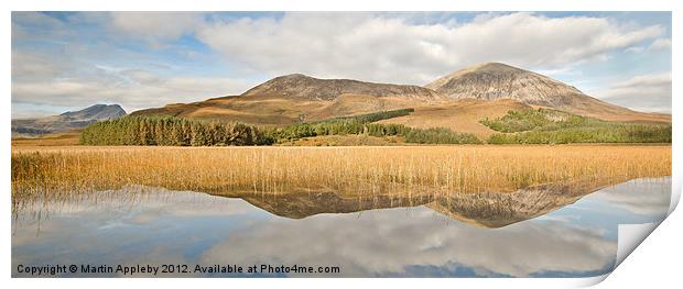 Loch Cill Chriosd. Print by Martin Appleby