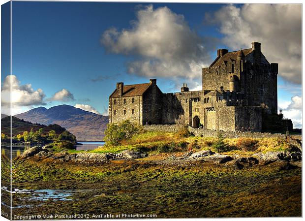 Eilean Donan Castle Canvas Print by Mark Pritchard