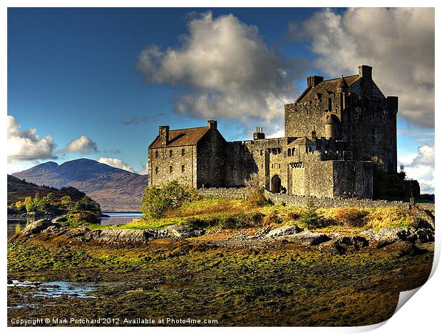 Eilean Donan Castle Print by Mark Pritchard