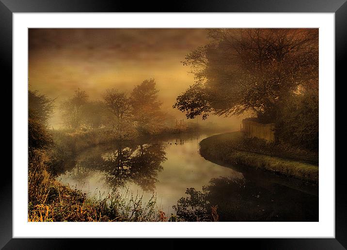 Out of the mist Framed Mounted Print by Irene Burdell