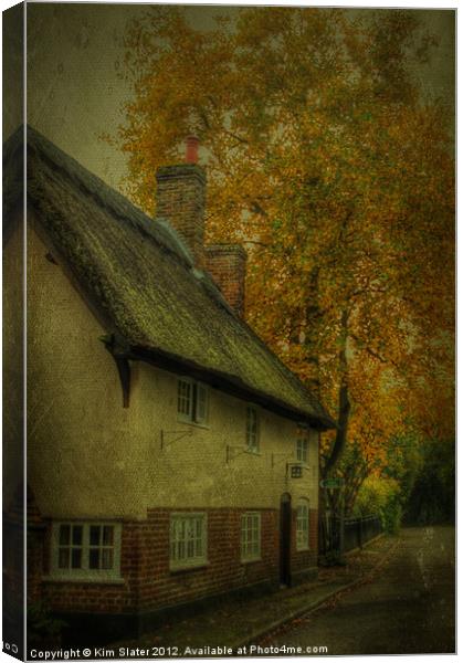 The Cottage Canvas Print by Kim Slater