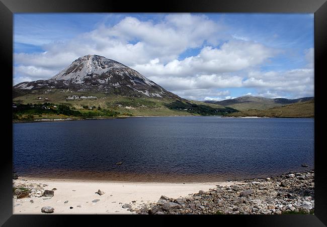 Mount Errigal Framed Print by Daniel Gilroy