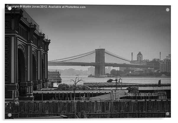 Brooklyn Bridge Acrylic by K7 Photography