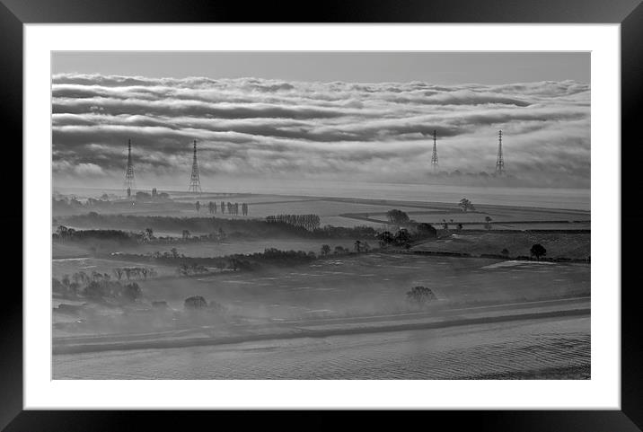 Severn Heaven Framed Mounted Print by mark humpage