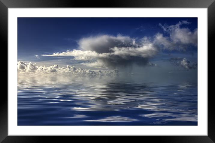 An Assortment of Clouds Framed Mounted Print by Mike Gorton