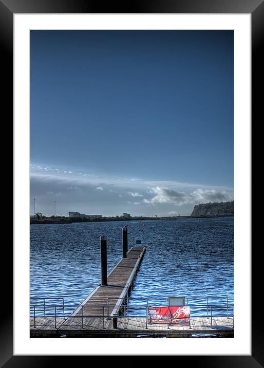 Out into the Bay Framed Mounted Print by Steve Purnell