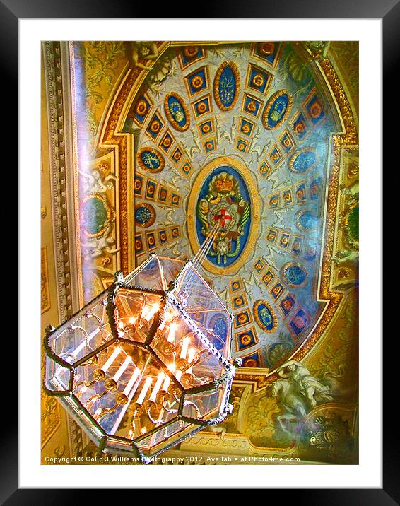 Always Look Up ! - Hampton Court Framed Mounted Print by Colin Williams Photography