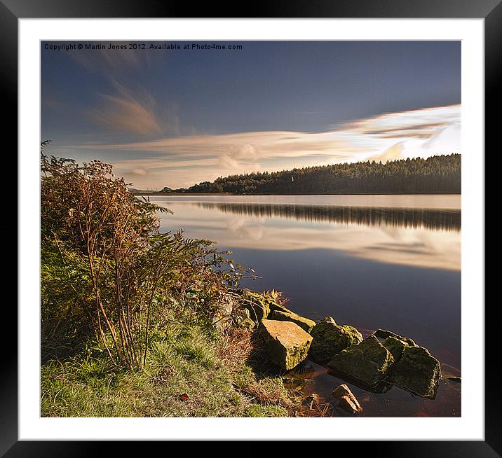 Langsett Reservoir Framed Mounted Print by K7 Photography