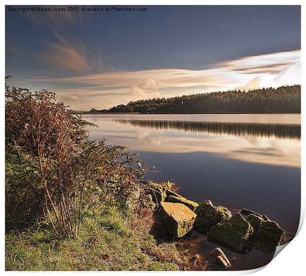 Langsett Reservoir Print by K7 Photography