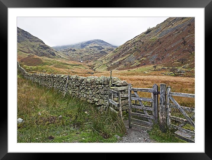 Haweswater Framed Mounted Print by Martin Kemp Wildlife