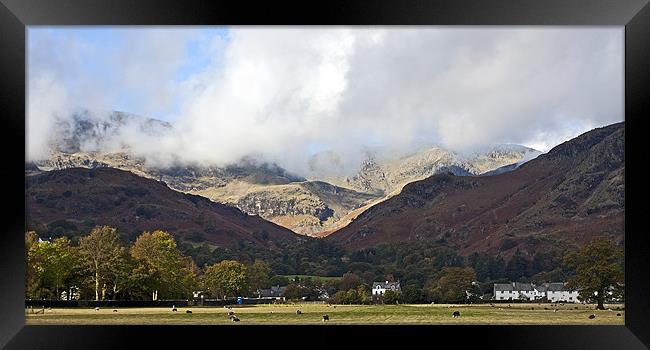 Clouds Above Coniston Framed Print by Martin Kemp Wildlife