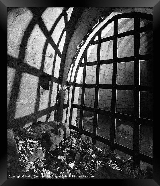 Goblin Ha Yester Castle Framed Print by Keith Thorburn EFIAP/b