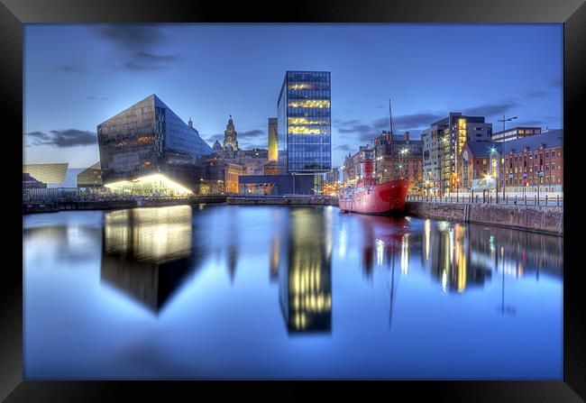 Canning Dock HDR Framed Print by Paul Madden