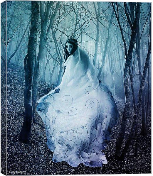 Dead bride Canvas Print by kristy doherty