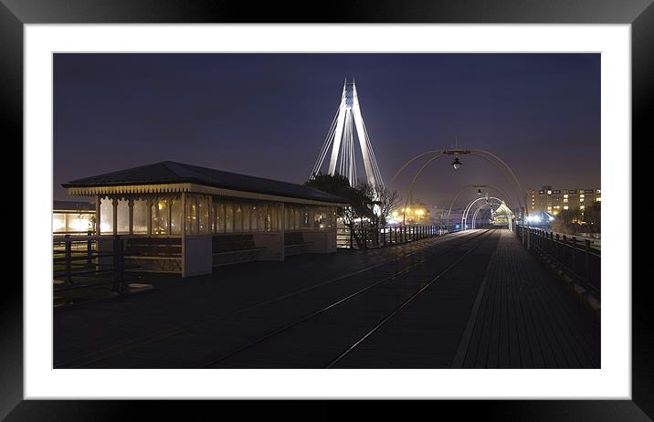 SOUTHPORT PIER Framed Mounted Print by Shaun Dickinson