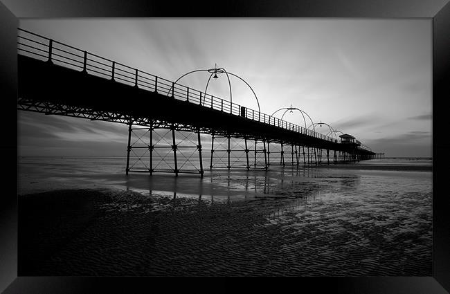 Southport Pier Framed Print by Jed Pearson