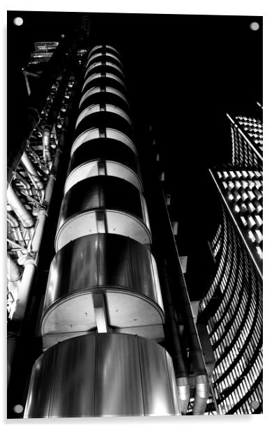 Lloyd's Building London Acrylic by David Pyatt