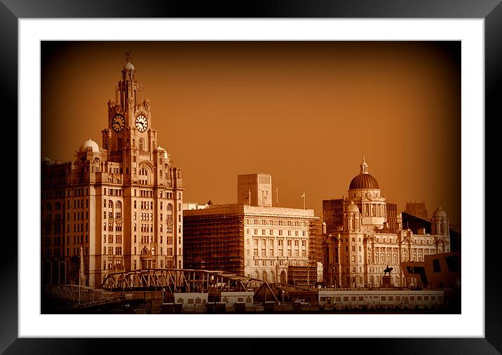 three graces Framed Mounted Print by sue davies