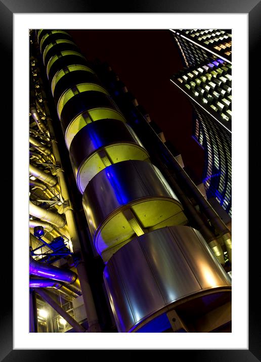 Lloyd's Building London Framed Mounted Print by David Pyatt