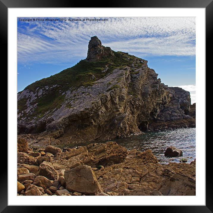 Mupe Rock Framed Mounted Print by Phil Wareham