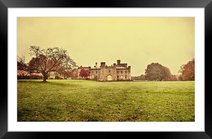 A Stately Pile Framed Mounted Print by Dawn Cox