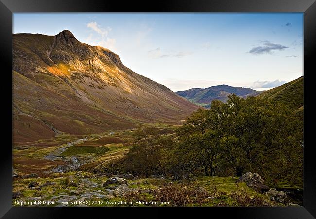 Pike of Stickle Framed Print by David Lewins (LRPS)