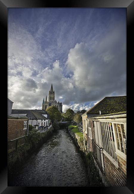 Truro Cathedral Framed Print by Kieran Brimson