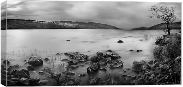 Loch Ness from Dores, Scotland Canvas Print by Macrae Images
