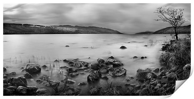 Loch Ness from Dores, Scotland Print by Macrae Images